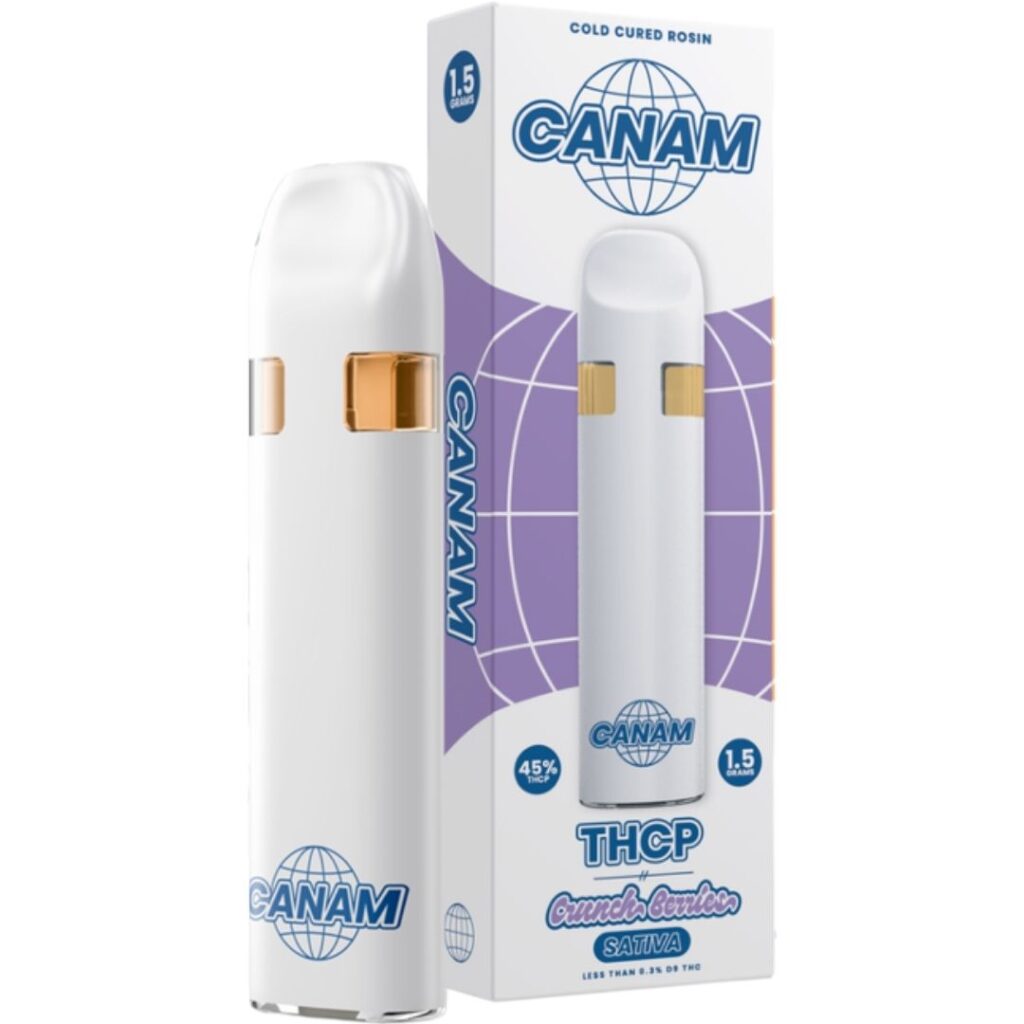 CANAM THCP Disposable 1.5g Crunch Berries (Sativa)