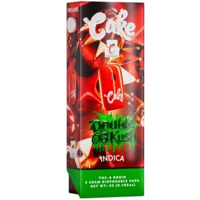 Cake THCa Rosin Pebble Disposable 3g - Double OG Kush (Indica)