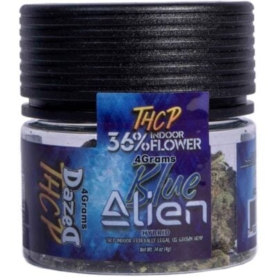 Dazed THCP Premium Indoor Flower 4g Blue Alien (Hybrid)