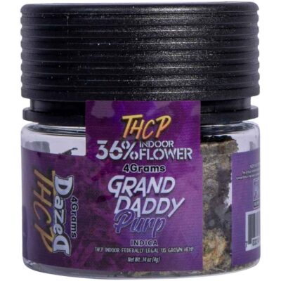 Dazed THCa Premium Indoor Flower 1oz – Rainbow Runtz Dazed THCP Premium Indoor Flower 4g - Grand Daddy Purp (Indica)