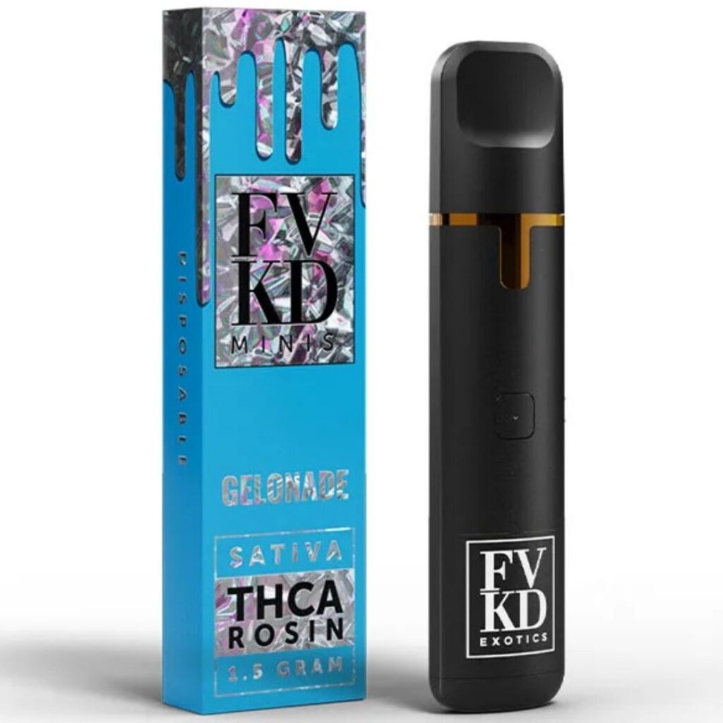 FVKD Minis THCA Rosin Disposable 1.5g Gelonade (Sativa)