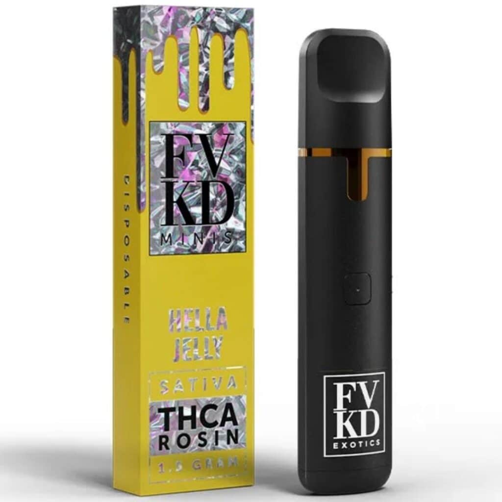 FVKD Minis THCA Rosin Disposable 1.5g Hella Jelly (Sativa)
