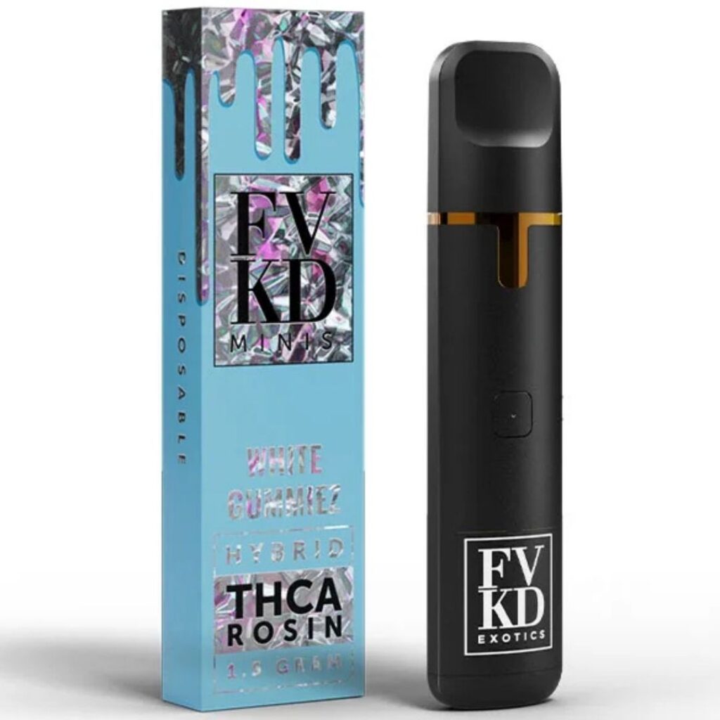 FVKD Minis THCA Rosin Disposable 1.5g White Gummiez (Sativa)