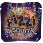 Fizzi Biscuitx Mushroom Tablet 1pc - Blue Razz