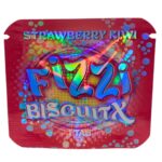 Fizzi Biscuitx Mushroom Tablet 1pc - Strawberry Kiwi