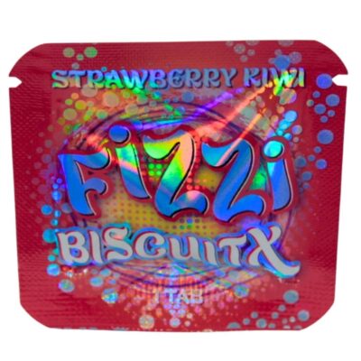 Fizzi Biscuitx Mushroom Tablet 1pc - Strawberry Kiwi