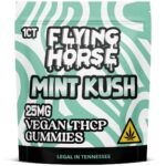 Flying Horse Vegan D9 THCP Gummies 25mg 1pc - Mint Kush