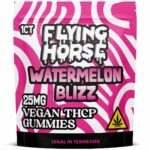 Flying Horse Vegan D9 THCP Gummies 25mg 1pc - Watermelon Blizz