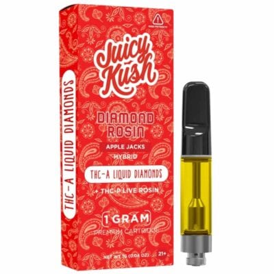 Juicy Kush Diamond Rosin Cartridge 1g - Apple Jacks (Hybrid)