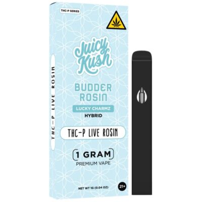 Juicy Kush THCP Live Rosin Disposable 1g - Lucky Charmz