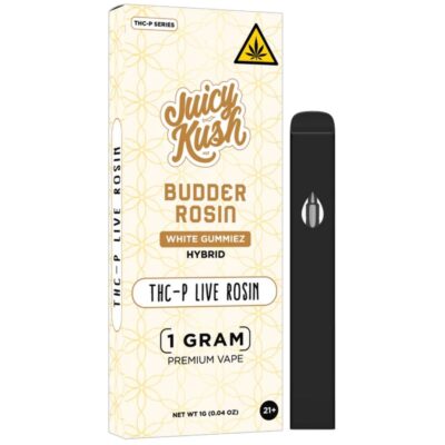 Juicy Kush THCP Live Rosin Disposable 1g - White Gummiez