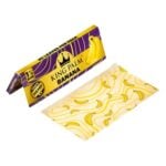King Palm Flavored 1-1-4 inch Hemp Rolling Papers 40pc - Banana
