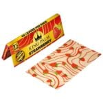 King Palm Flavored 1-1-4 inch Hemp Rolling Papers 40pc - Strawberry