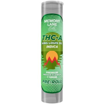 Memory Lane Pre-Roll 1g - King Louis (Indica)