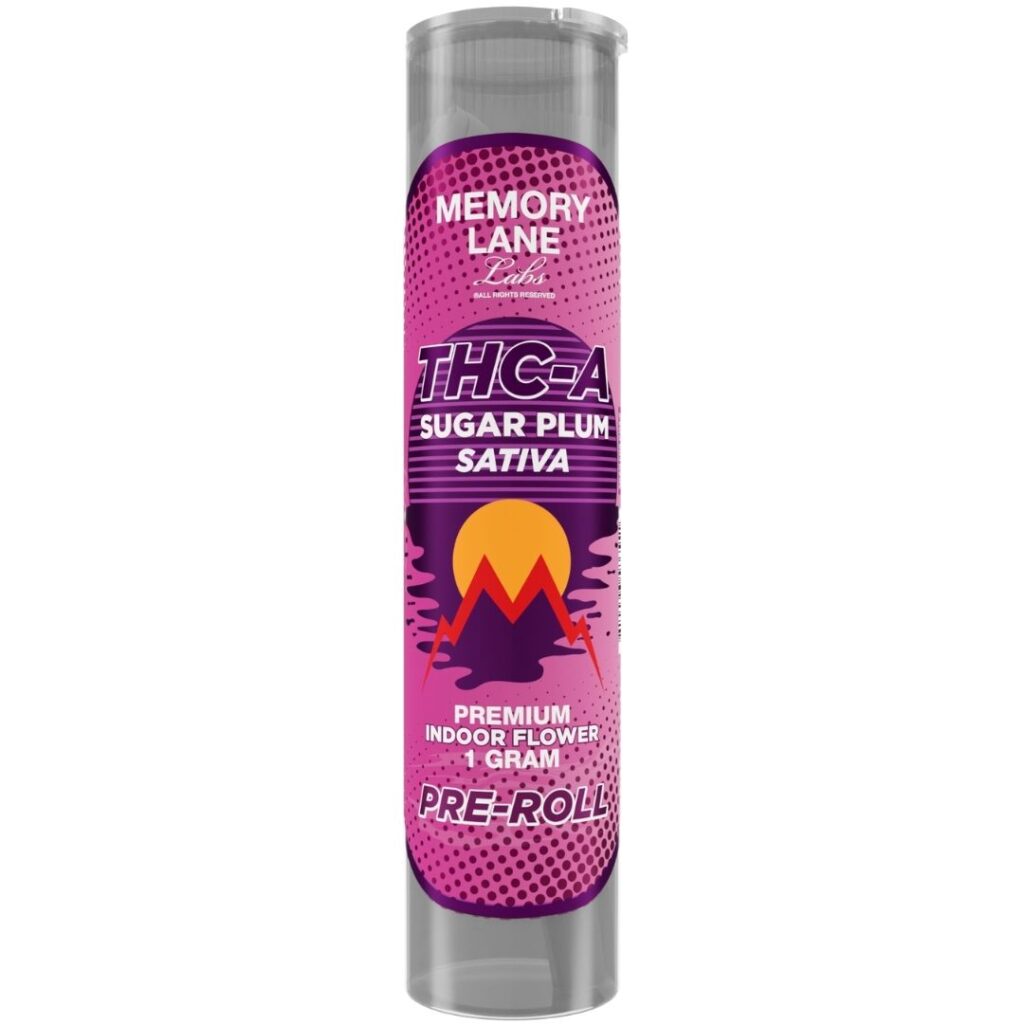 Memory Lane Pre-Roll 1g - Sugar Plum (Sativa)
