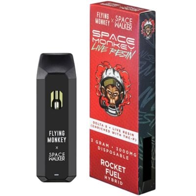 Space Monkey Live Resin Delta 8 + THCP Disposable - Rocket Fuel