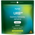Urb Gummy Getaway Jamaica Gummies 35pc - Dragonberry Lemonade