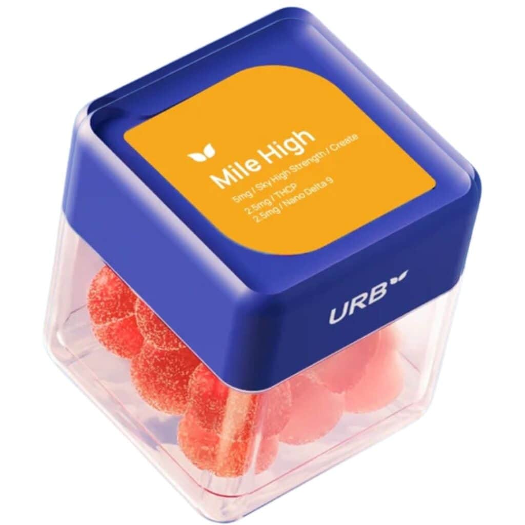 Urb Mile High Skybites Gummies 10pc Strawberry Lemon (Hybrid)
