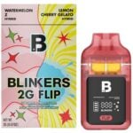 Blinkers 2g FLIP Dual Chamber Disposable - Watermelon Z (H) x Lemon Cherry Gelato (H)