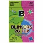 Blinkers FLIP Dual Chamber Disposable 2g - Green Apple Diesel (S) x Blue Nerdz (H)