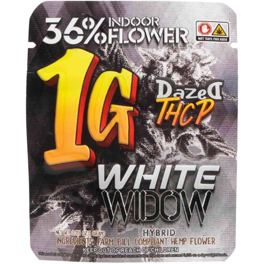 Dazed THCP Premium Indoor Flower 1g - White Widow (Hybrid)