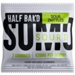 Half Bak'd Sumo Sour'd Gummies 420mg 2pc - Sour Zkittlez