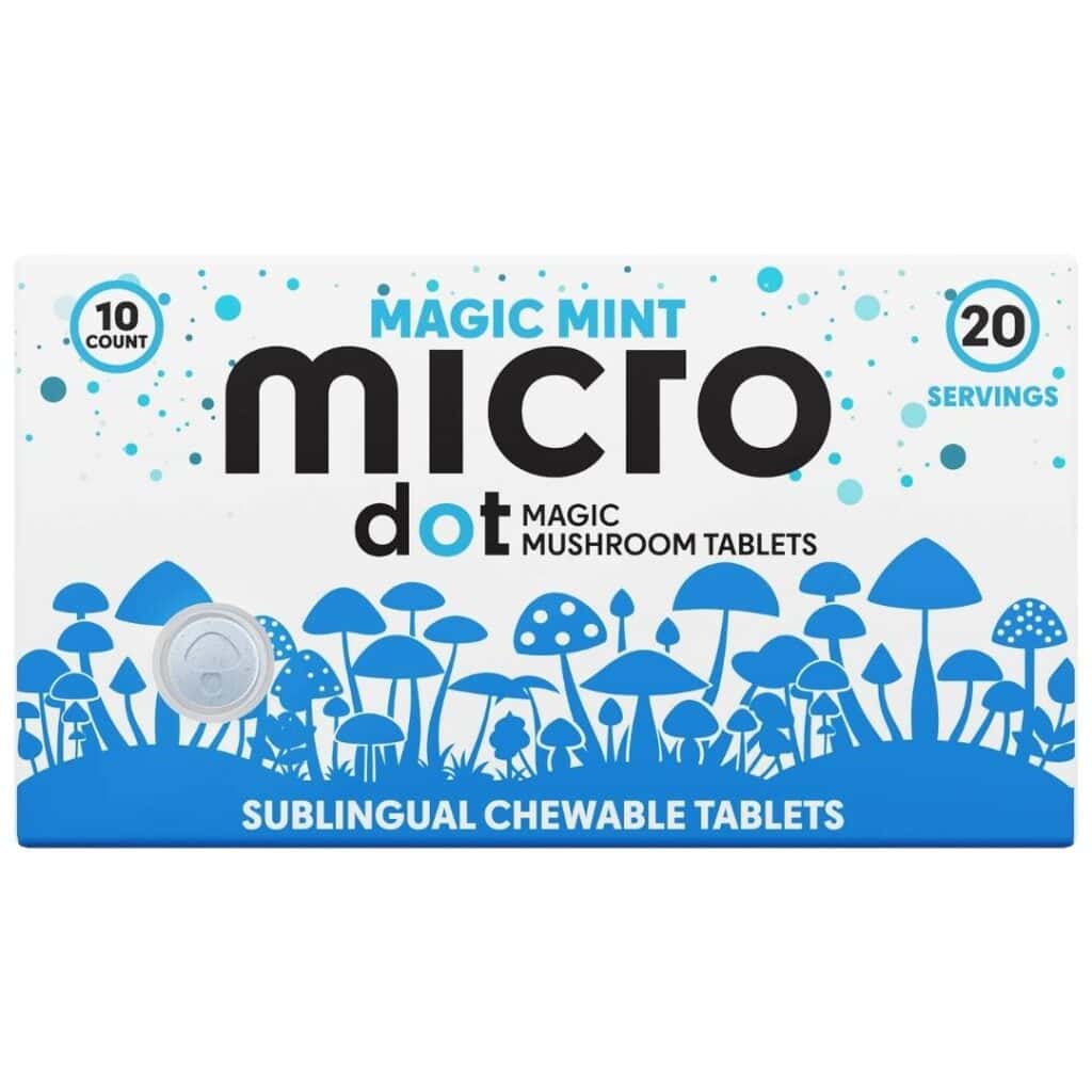 Microdot Magic Mushroom Tablets 10pc Magic Mint