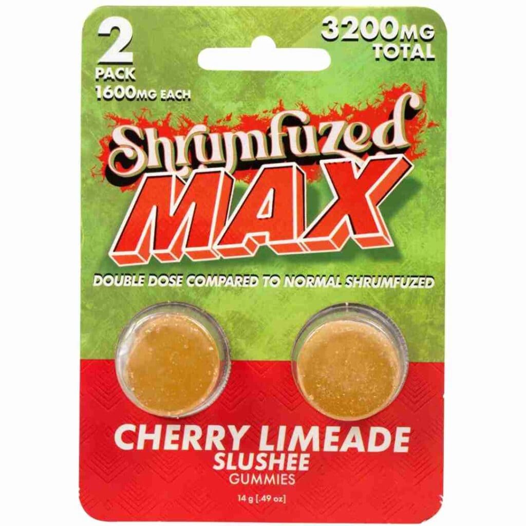 Shrumfuzed MAX Nootropic Mushroom Chocolates 2ct Cherry Limeade Slushee