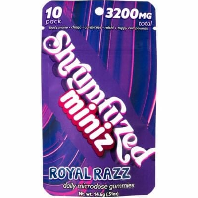 Shrumfuzed Nootropic Mushroom Miniz 10ct - Royal Razz