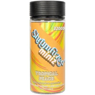 Shrumfuzed Nootropic Mushroom Miniz 100ct - Tropical Peach
