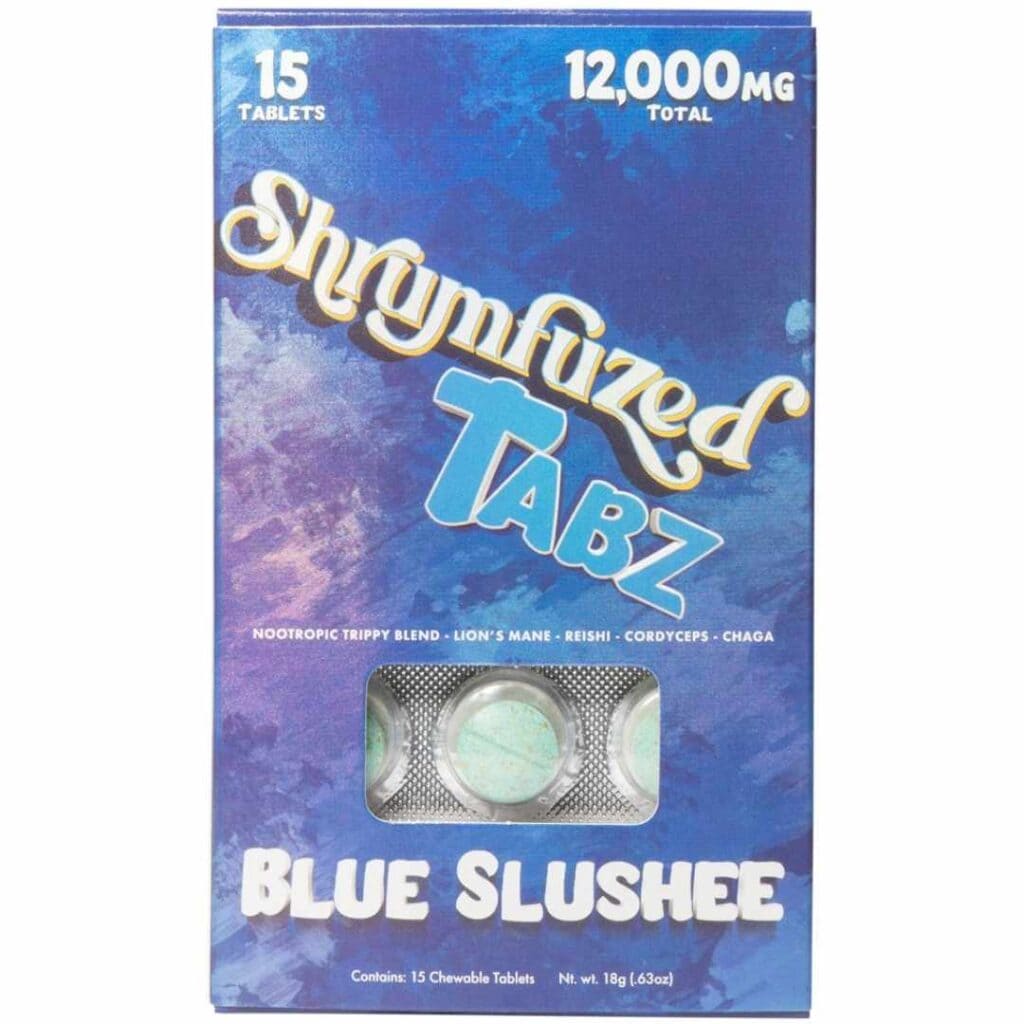 Shrumfuzed Nootropic Mushroom Tablets 15ct Blue Slushee