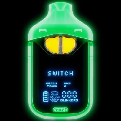 Boutiq Switch V4 Glow Edition Disposable 2 gram - Green Magic (S) x Kiwi-Z (I)