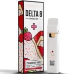 Canna River Delta 8 Disposable Vape 2g - Strawberry Tartz (Indica)