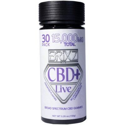 BRIXZ CBD+ LIVE Gummy 500mg 30pk BRIXZ CBD+ LIVE Gummy 500mg 30pk