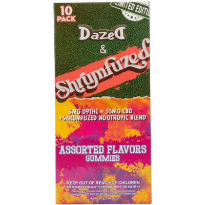 Dazed & Shrumfuzed Delta-9 + Nootropics 10ct - Assorted