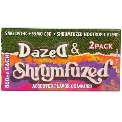 Dazed & Shrumfuzed Delta-9 + Nootropics 2ct - Assorted