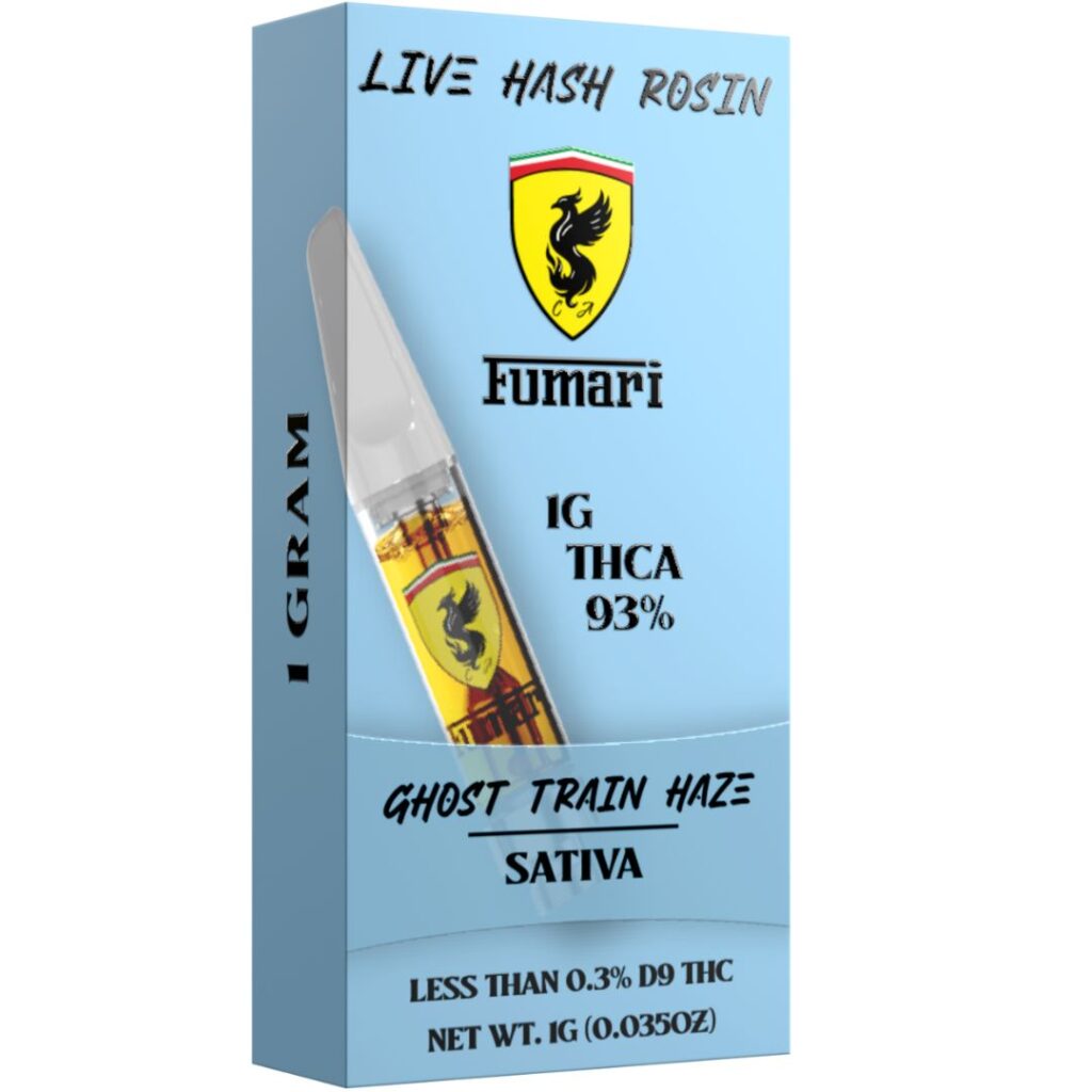 Fumari THCa Vape Cartridge 1g Ghost Train Haze (Sativa)