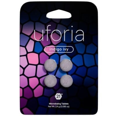 Uforia Nootropic Microdosing Tablets 4pc Uforia Nootropic Microdosing Tablets 4pc - Indigo Ivy